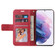 Samsung Galaxy S22+ 5G GQUTROBE Right Angle Leather Phone Case - Red