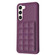 Samsung Galaxy S22+ 5G Grid Card Slot Holder Phone Case - Dark Purple