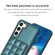 Samsung Galaxy S22+ 5G Grid Card Slot Holder Phone Case - Green