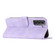 Samsung Galaxy S22+ 5G Heart Pattern Skin Feel Leather Phone Case - Purple