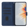 Samsung Galaxy S22+ 5G Heart Pattern Skin Feel Leather Phone Case - Royal Blue