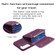 Samsung Galaxy S22+ 5G Horizontal Wallet Rhombic Leather Phone Case - Dark Purple