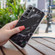 Samsung Galaxy S22+ 5G IMD Marble Pattern TPU Phone Case - Black