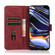 Samsung Galaxy S22+ 5G KHAZNEH Matte Texture Leather Phone Case - Red