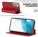 Samsung Galaxy S22+ 5G Knight Magnetic Suction Leather Phone Case - Red