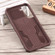 Samsung Galaxy S22+ 5G Lanyard Mecha Armor Kickstand PC + TPU Phone Case - Brown
