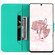 Samsung Galaxy S22+ 5G Litchi RFID Leather Phone Case - Malachite Blue