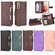 Samsung Galaxy S22+ 5G Litchi Texture Zipper Leather Phone Case - Green