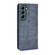 Samsung Galaxy S22+ 5G Magnetic Buckle Retro Texture Leather Phone Case - Blue