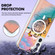 Samsung Galaxy S22+ 5G Marble Pattern Dual-side IMD Magsafe TPU Phone Case - Dream Butterfly