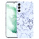 Samsung Galaxy S22+ 5G Marble Pattern Phone Case - Green White