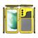 Samsung Galaxy S22+ 5G Metal + Silicone Phone Case with Screen Protector - Yellow