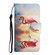 Samsung Galaxy S22+ 5G Painted Pattern Horizontal Flip Leather Phone Case - Flamingo