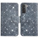 Samsung Galaxy S22+ 5G Painted Pattern Horizontal Flip Leather Phone Case - Gypsophila