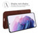 Samsung Galaxy S22+ 5G R64 Texture Single Horizontal Flip Protective Case with Holder & Card Slots & Wallet& Photo Frame - Brown Samsung Galaxy S22+ 5G R64 Texture Single Horizontal Flip Protective Case with Holder & Card Slots & Wallet& Photo Frame - Brown