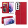 Samsung Galaxy S22+ 5G R64 Texture Single Horizontal Flip Protective Case with Holder & Card Slots & Wallet& Photo Frame - Red Samsung Galaxy S22+ 5G R64 Texture Single Horizontal Flip Protective Case with Holder & Card Slots & Wallet& Photo Frame - Red