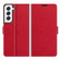 Samsung Galaxy S22+ 5G R64 Texture Single Horizontal Flip Protective Case with Holder & Card Slots & Wallet& Photo Frame - Red Samsung Galaxy S22+ 5G R64 Texture Single Horizontal Flip Protective Case with Holder & Card Slots & Wallet& Photo Frame - Red