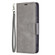 Samsung Galaxy S22+ 5G Retro Lambskin Texture Pure Color Horizontal Flip Leather Phone Case with Holder & Card Slots & Wallet & Lanyard - Grey