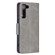 Samsung Galaxy S22+ 5G Retro Lambskin Texture Pure Color Horizontal Flip Leather Phone Case with Holder & Card Slots & Wallet & Lanyard - Grey