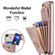 Samsung Galaxy S22+ 5G Ring Holder RFID Card Slot Phone Case with Long Lanyard - Rose Gold
