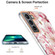 Samsung Galaxy S22+ 5G Ring IMD Flowers TPU Phone Case - Pink Gardenia