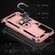 Samsung Galaxy S22+ 5G Shockproof TPU + PC Protective Case with 360 Degree Rotating Holder - Rose Gold