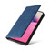 Samsung Galaxy S22+ 5G Simple Suction Closure Leather Phone Case - Blue