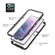 Samsung Galaxy S22+ 5G Starry Sky Full Body Hybrid Shockproof Phone Case - Sky Blue