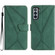 Samsung Galaxy S22+ 5G Stitching Embossed Leather Phone Case - Green