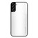 Samsung Galaxy S22+ 5G Texture Gradient Glass TPU Phone Case - White