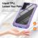 Samsung Galaxy S22+ 5G TPU + PC Lens Protection Phone Case - Purple