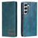 Samsung Galaxy S22+ 5G TTUDRCH RFID Retro Texture Magnetic Leather Phone Case - Greem