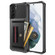 Samsung Galaxy S22+ 5G ZM06 Card Bag TPU + Leather Phone Case - Black