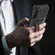 Samsung Galaxy S22+ 5G ZM06 Card Bag TPU + Leather Phone Case - Black
