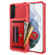 Samsung Galaxy S22+ 5G ZM06 Card Bag TPU + Leather Phone Case - Red