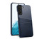 Samsung Galaxy S22+ Calf Texture Back Protective Phone Case with Card Slots - Blue