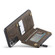 Samsung Galaxy S22+ CaseMe C20 Multifunctional Leather Phone Case - Dark Coffee