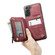 Samsung Galaxy S22+ CaseMe C20 Multifunctional Leather Phone Case - Dark Red