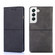 Samsung Galaxy S22+ Cow Texture Magnetic Horizontal Flip Leather Phone Case - Black