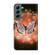 Samsung Galaxy S22+ Crystal 3D Shockproof Protective Leather Phone Case - Crystal Butterfly