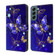 Samsung Galaxy S22+ Crystal 3D Shockproof Protective Leather Phone Case - Diamond Butterfly