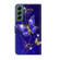 Samsung Galaxy S22+ Crystal 3D Shockproof Protective Leather Phone Case - Diamond Butterfly