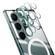 Samsung Galaxy S22+ Frosted Metal Phone Case - Silver