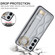 Samsung Galaxy S22+ Non-slip Full Coverage Ring PU Phone Case with Wristband - Silver