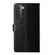 Samsung Galaxy S22+ Y Stitching Horizontal Flip Leather Phone Case - Black