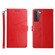 Samsung Galaxy S22+ Y Stitching Horizontal Flip Leather Phone Case - Red