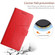 Samsung Galaxy S22+ Y Stitching Horizontal Flip Leather Phone Case - Red