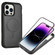 iPhone 15 Pro Max Defender Series XT MagSafe Magnetic PC + TPU Shockproof Phone Case - Black