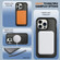 iPhone 15 Pro Max Defender Series XT MagSafe Magnetic PC + TPU Shockproof Phone Case - Black