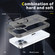 iPhone 15 Pro Max Skin Feel TPU + PC MagSafe Magnetic Phone Case - Transparent Black